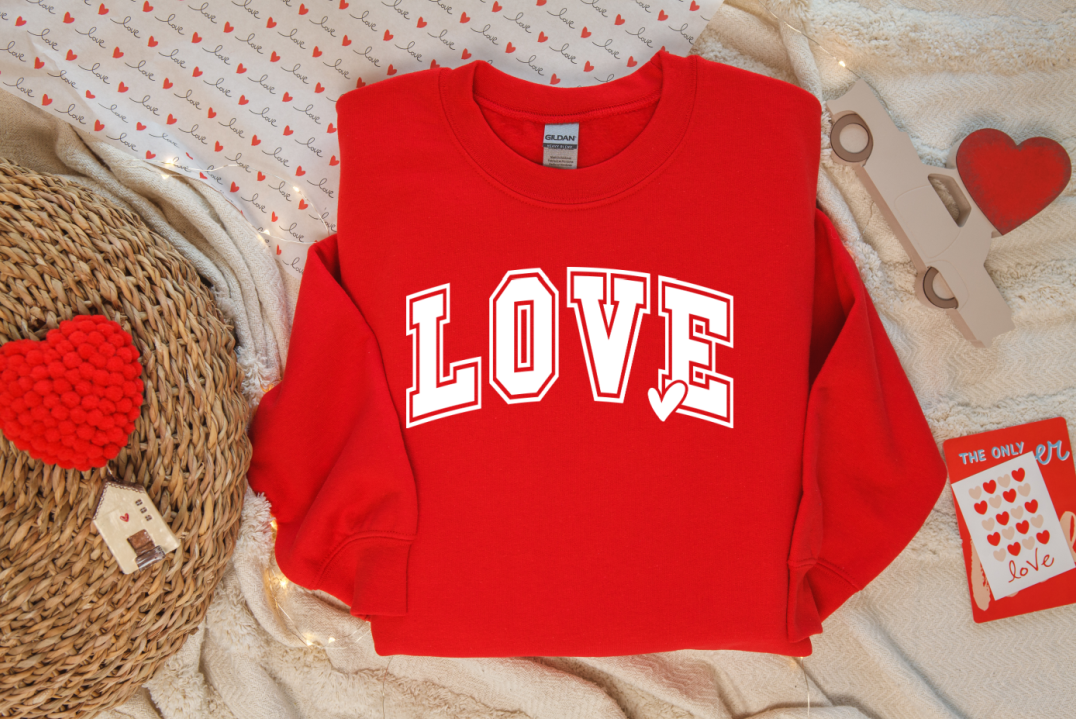 Red Love Sweater